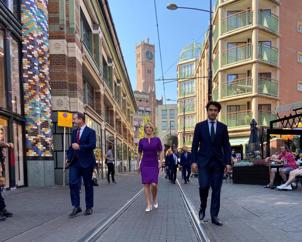 Lodewijk Asscher, Jesse Klaver en Lilian Marijnissen