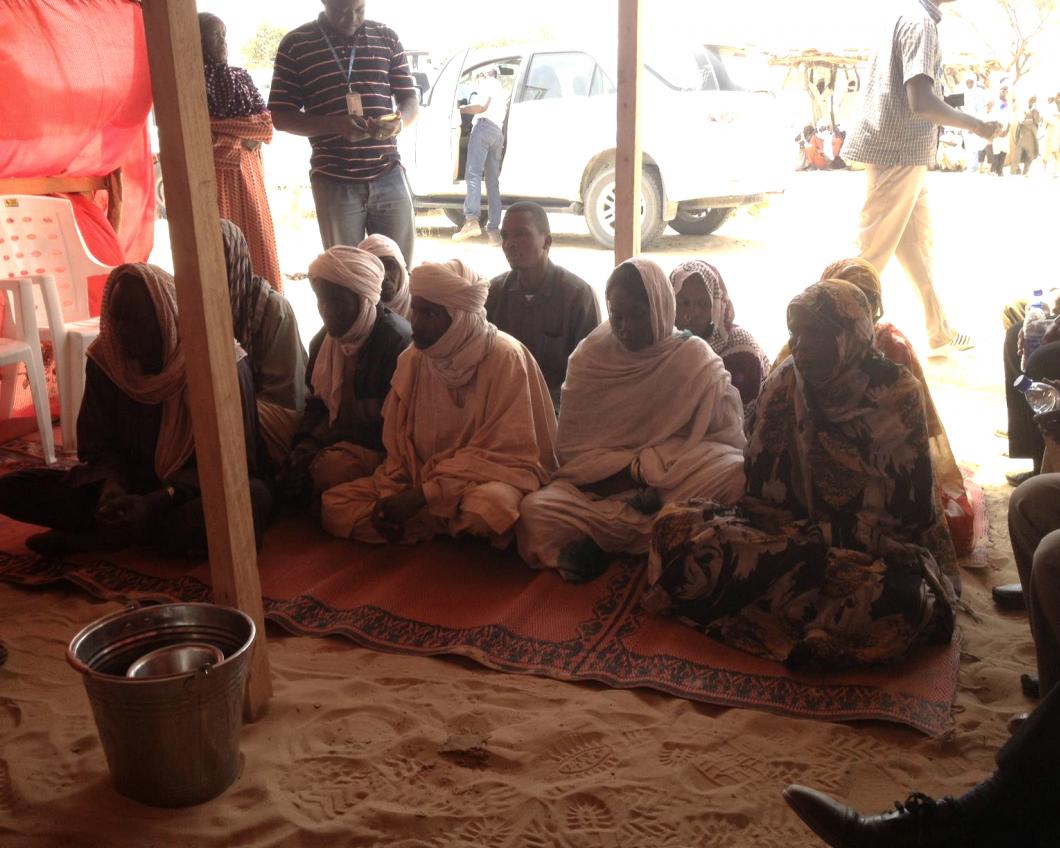 In gesprek met ontheemden gevlucht voor Boko Haram.